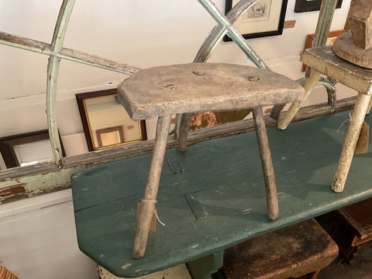 Primitive French Stool-tall